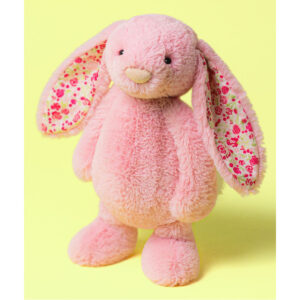 Króliczek LUX Różowy z Kwiecistymi Uszami 31 cm JELLYCAT