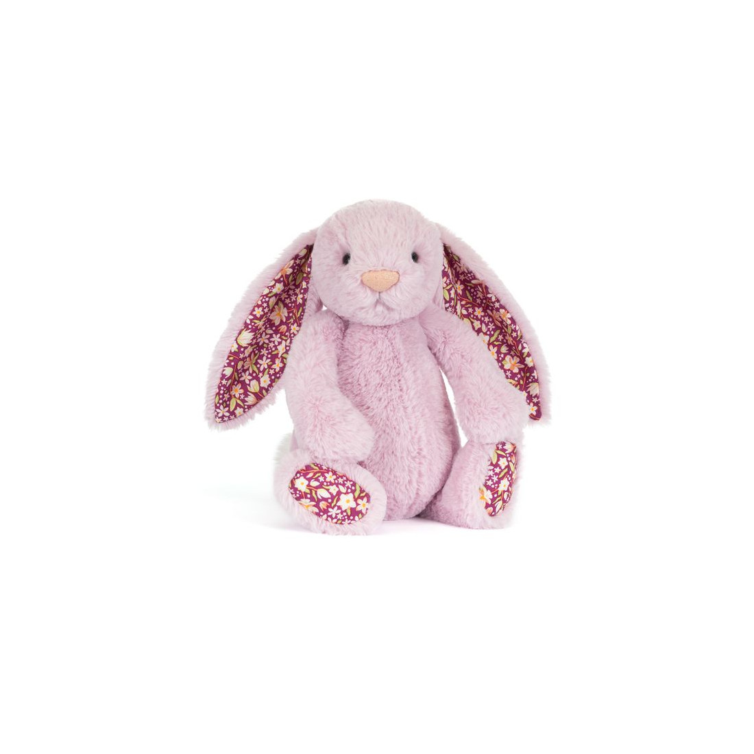 Króliczek LUX Liliowy z Kwiecistymi Uszami 31 cm JELLYCAT - obrazek 5