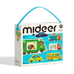 Moje pierwsze puzzle 6w1 – Transport mideer