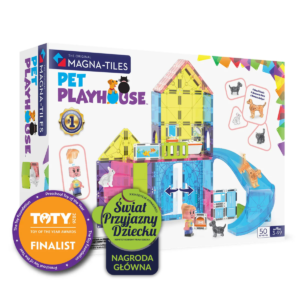 Klocki Magnetyczne Pet Playhouse 50 el. MAGNA-TILES®