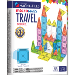 Klocki Magnetyczne Travel microMAGS XL 55 el. MAGNA-TILES®