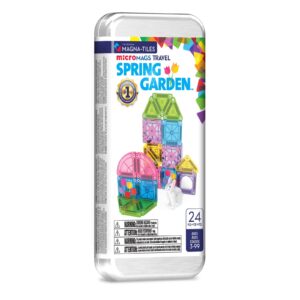 Klocki Magnetyczne microMAGS Spring Garden Travel 24 el. MAGNA-TILES®