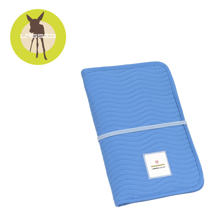 Przewijak podróżny z etui na akcesoria Blue Lassig
