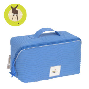 Rozkładana kosmetyczka podróżna organizer Flex Blue Lassig