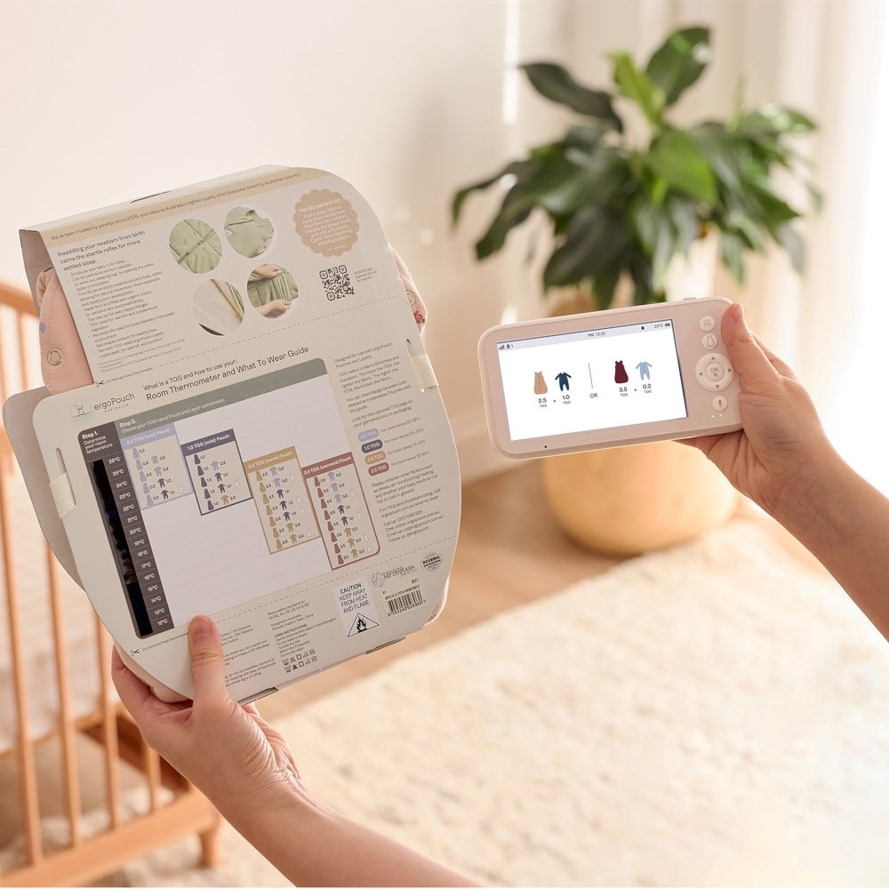 Niania elektroniczną z kamerą 4w1 ERGOPOUCH - obrazek 2