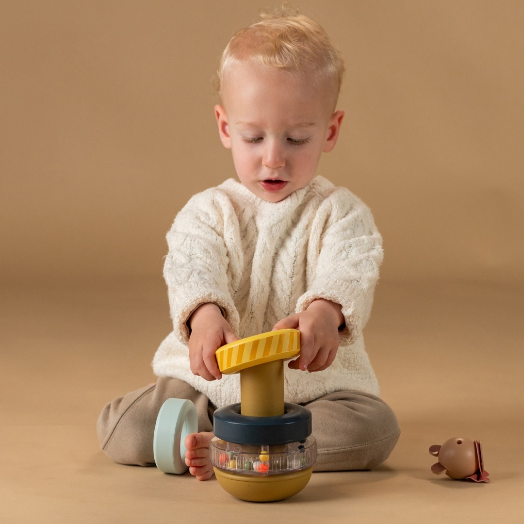 Wieża Sensoryczna – Miś do Układania Taf Toys - obrazek 3