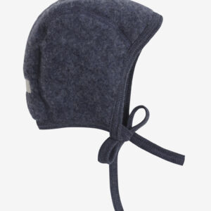 Czapka bonnetka Ombre Blue Melange 100% wełna merino HUTTEliHUT