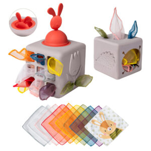 Pojemnik z Wyskakującymi Chusteczkami Taf Toys