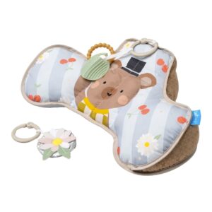 Poduszka do zabawy na brzuszku – Miś z grzechotką i gryzakiem Taf Toys