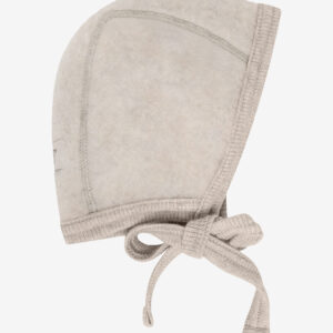 Czapka bonnetka Camel Melange 100% wełna merino HUTTEliHUT