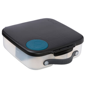 Lunchbox, śniadaniówka do szkoły, pracy, przegródki, wkład chłodzący, 2l, Night Vision, b.box